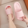 thumbnail image 4 of AXXD Women Pink Sandals Summer Home Couple Shoes Indoor Outside Soft Soled, 4 of 5