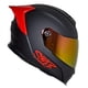 thumbnail image 2 of Casco Cerrado Certificado Talla L Moto Shaft Negro Rojo Mate, 2 of 3