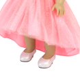 thumbnail image 4 of Sophia's Sparkling High Heels with Closed Toes and Glitter Platform Pumps for 18 Inch Dolls, Silver, 4 of 4