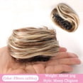 thumbnail image 2 of Extensions de Chignon en Cheveux Synthétiques Bouclés Mini Pince à Griffes Oreilles de Chat Chignons Postiches, 2 of 6