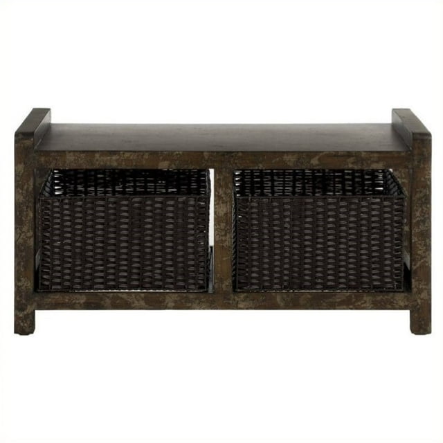 Safavieh Console Arnold en Marron Foncé