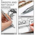 thumbnail image 3 of HEALEEP 240Pcs Pencil Lead Refills for Mechanical Pencils in Black Resin 2.36X0.28X0.28In, 3 of 8