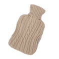 thumbnail image 4 of Botella De Agua Caliente Clásica, Cómoda Bolsa De Agua Para Calentar Los Pies, Apertura Amplia Para El Hogar Para Ancianos ANGGREK Beige, 4 of 8