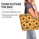 thumbnail image 2 of Disketp Colorful Bohemian Sunflower Bolsa Tote Estampada para Mujer, Bolso de Hombro y de Mano para Compras y Viajes, 2 of 8
