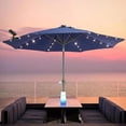 thumbnail image 4 of Lumières Solaires pour Parasol de Patio avec Télécommande, 104 LED Étanches, 8 Modes Réglables pour Jardin, Terrasse, Cour, Piscine, 4 of 7