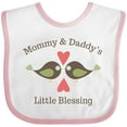 thumbnail image 3 of Inktastic Mommy & Daddy's Little Blessing Boys or Girls Baby Bib, 3 of 4