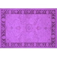 thumbnail image 1 of Ahgly Company Indoor Rectangle Oriental Purple Traditional Area Rugs, 7' x 10', 1 of 4