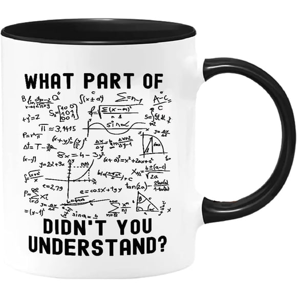 Best Engineer Gifts Math Mugs Math Teacher Gifts Math Teacher Gifts Mug Funny and Inspirational Math Gift for Women and Men Perfect Teachers' Day Gift for High School College Graduates