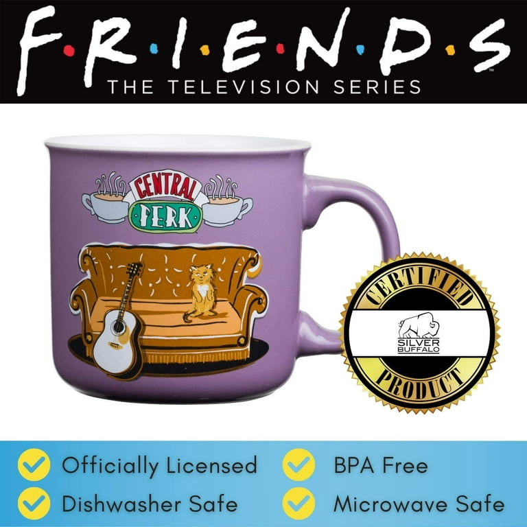 New Friends Tv Show Central Perk Big Mug 330 - 650ml Coffee Tea Ceramic Cup  Friends Cappuccino Mug Christmas Gifts for Friends