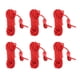 thumbnail image 1 of Cuerda de nailon reflectante para camping con tensor de aluminio rojo, 1 of 9