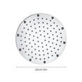 thumbnail image 3 of Amdohai 10 inch LED Rainfall Shower Head Round Shower Head Automatically RGB Color-Changing Temperature Sensor Showerhead for Bathroom, 3 of 7