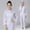 White, variant on Yinrunx Reusable Coverall Suit Protective Clothing Full Body Protective, Chemical Protection, Automotive Cleaning, Mining, Spray Printing Clothes Dust-proof And Anti-static Clothes