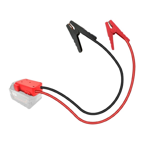 Crazyview Portable Jump Starter Cables Adapter for Lidl Parkside X20V TEAM Battery - No Battery Included, Emergency Car Starting Solution