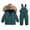 Green, variant on GYRATEDREAM Toddler Boys Snowsuit Girls Snow Pant and Jacket Bib Winter Kids Clothes Coat 1-5T