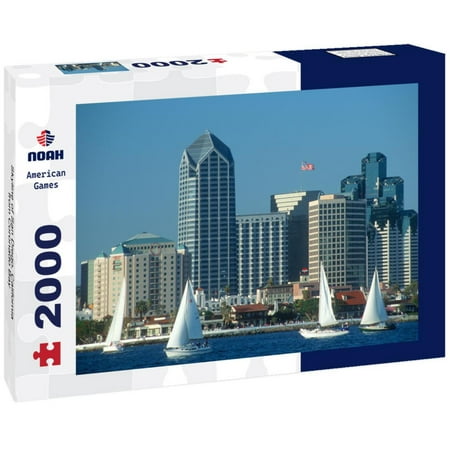 Noah Jigsaw Puzzle Skyline of San Diego, California, from Coronado Bay 2000 pieces