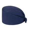 thumbnail image 1 of Algodón puro azul marino agregue algodón absorbente del sudor deje un mensaje al realizar un pedido Gorro quirúrgico de médico gorro de enfermera gorro de trabajo ANGGREK Otros, 1 of 7