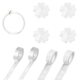 thumbnail image 1 of Kit de arco de globos, juego de cintas de tiras de guirnalda de globos con tiras de guirnalda de globos y puntos de pegamento, alambre de pesca para decoraciones de fiestas, bodas, cumpleaños y, 1 of 5