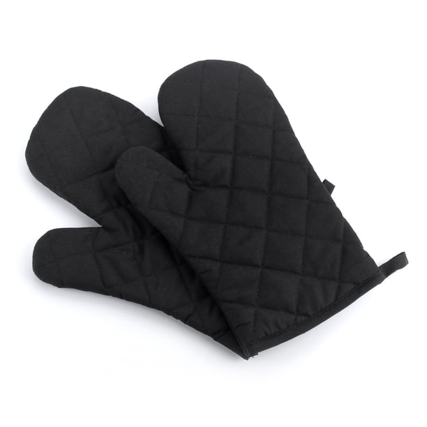 Manoplas para horno y agarraderas y manoplas para horno Forro de algodón Guantes de cocina resistentes Guantes de cocina antideslizantes con agarre texturizado para barbacoa Parrilla Horno Microondas Fokelyi HMFJ029-3