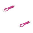 thumbnail image 1 of relayinert Golfs Grip Training Aid Beginners Favorite Made With Sturdy PP Wide Application Rose Red Length 15.5cm 2Set, 1 of 6