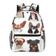 thumbnail image 1 of Disketp Happy Dog Faces Collage Mochila Estampada para Hombre y Mujer – Mochila Ligera Clásica con Múltiples Bolsillos para Universidad, Trabajo y Viajes-One Size, 1 of 5
