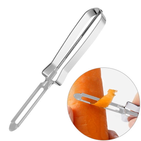 Openpig Kitchen Vegetable Peeler Stainless Steel Rotary Peeler for Vegetable and Carrot Fruit with Ergonomic Safety and Control Handle-Dishwasher Safety