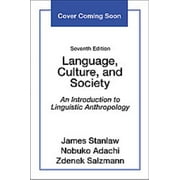 Language, Culture, and Society, Zdenek Salzmann, James Stanlaw, et al. Paperback