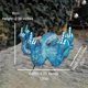 thumbnail image 3 of Gesto luminoso de pulpo con nácar, estatua de pulpo, fluorescencia oceánica para decoración de jardín, interior y exterior, hogar (azul claro), 3 of 4