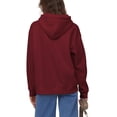 thumbnail image 2 of Ma Croix Womens Oversize Pullover Hoodie Drop Shoulder Casual Fitting, 2 of 6