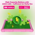 thumbnail image 3 of IWEGGO 10 in 1280 x 800 Child Parental Controls Tablet, 32GB, Android 12, Wi-Fi, Green, 3 of 7