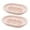 Pink, variant on Somnr 2Pack Soap Dish with Drain Holder Container Soap Saver Bathroom Shower Soap Case (Gray)