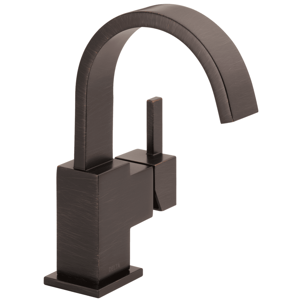 Delta Vero Single Handle Bathroom Faucet, Bronze