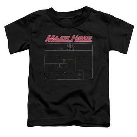 

Atari - Major Havoc Screen - Toddler Short Sleeve Shirt - 3T