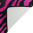 thumbnail image 4 of GZHJMY Pink Zebra Animal Print Striped Area Rug Living Room Rugs - 5'3" x4 Abstract Large Soft Indoor Washable Rug Low Pile Carpet for Bedroom Dining Room Office Carpet Runner, 4 of 6