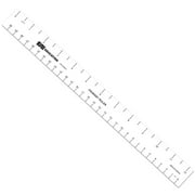EAI Education 12" Primary Ruler - 1/2" Scale: Set of 10