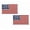 CC4-Style2-2PCS, variant on Patriot Flag Edition Metal Car Emblem – We The People 3D Metal Decal – American Flag Auto Badge for Truck SUV Motorcycle – Waterproof UV Resistant