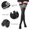 thumbnail image 3 of Calcetines hasta el muslo Trifabricy para mujer, invierno, 6 pares, 3 of 7