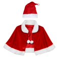thumbnail image 2 of TRUBKH Christmas Cape Christmas Shawl Christmas Cloak Shawls and Wraps Scarf Headband Scarves for Women Ski Gaiters for Women Red One Size, 2 of 5
