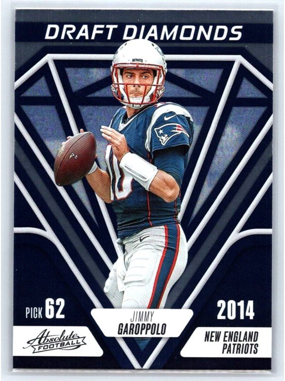2023 Panini Absolute Draft Diamonds Jimmy Garoppolo DD-3 Near Mint NFL Card