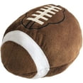 thumbnail image 4 of Football Plush, 11" Soft Football Stuffed Throw Pillows, Fluffy Cute 3D Stuffed Ball Indoor Outdoor Plushies Decoration, Games Sports Toy Gift for Boys and Girls, 4 of 7