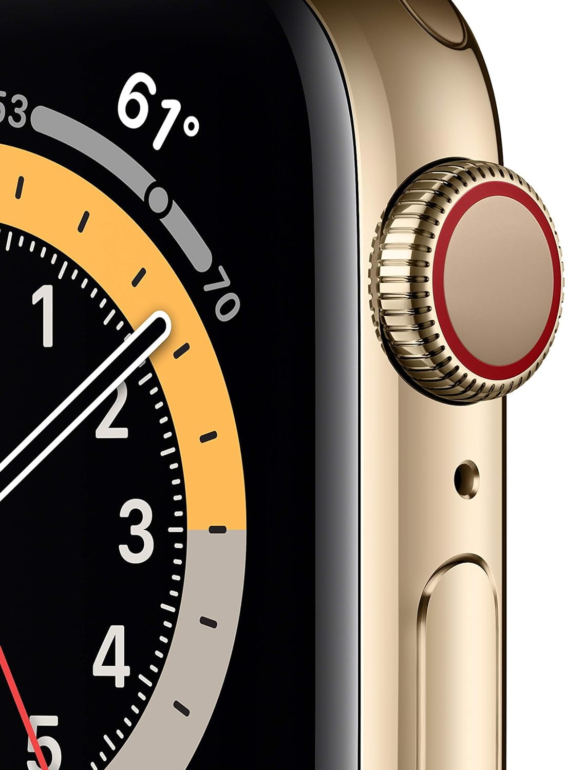 Restored Apple Watch Series 6 (GPS + LTE) 40mm Gold Stainless Steel Case & Gold Milanese Loop (Refurbished)