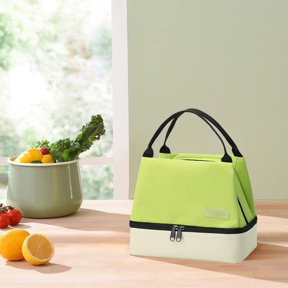 Fiambrera Isotérmica para Adultos y Adolescentes | Bolsa Térmica Impermeable y Congelable con Correa Ajustable | Bolsa de Picnic Portátil para El Trabajo, La Escuela y El Camping | 24 X 20 X 14 Cm