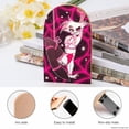 thumbnail image 4 of Angel Dust Dance Hazbin Hotel Bookends Wood Book Divider Decor Shelves Non-Skid Book Stand 2 Pieces For Dormitory Classroom Office Home Bookshelf, 4 of 7