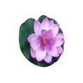 thumbnail image 3 of opvise 1Pc Simulation Lotus Flower Mini Artificial Pond DIY Mothers Day Decoration Light Purple, 3 of 8