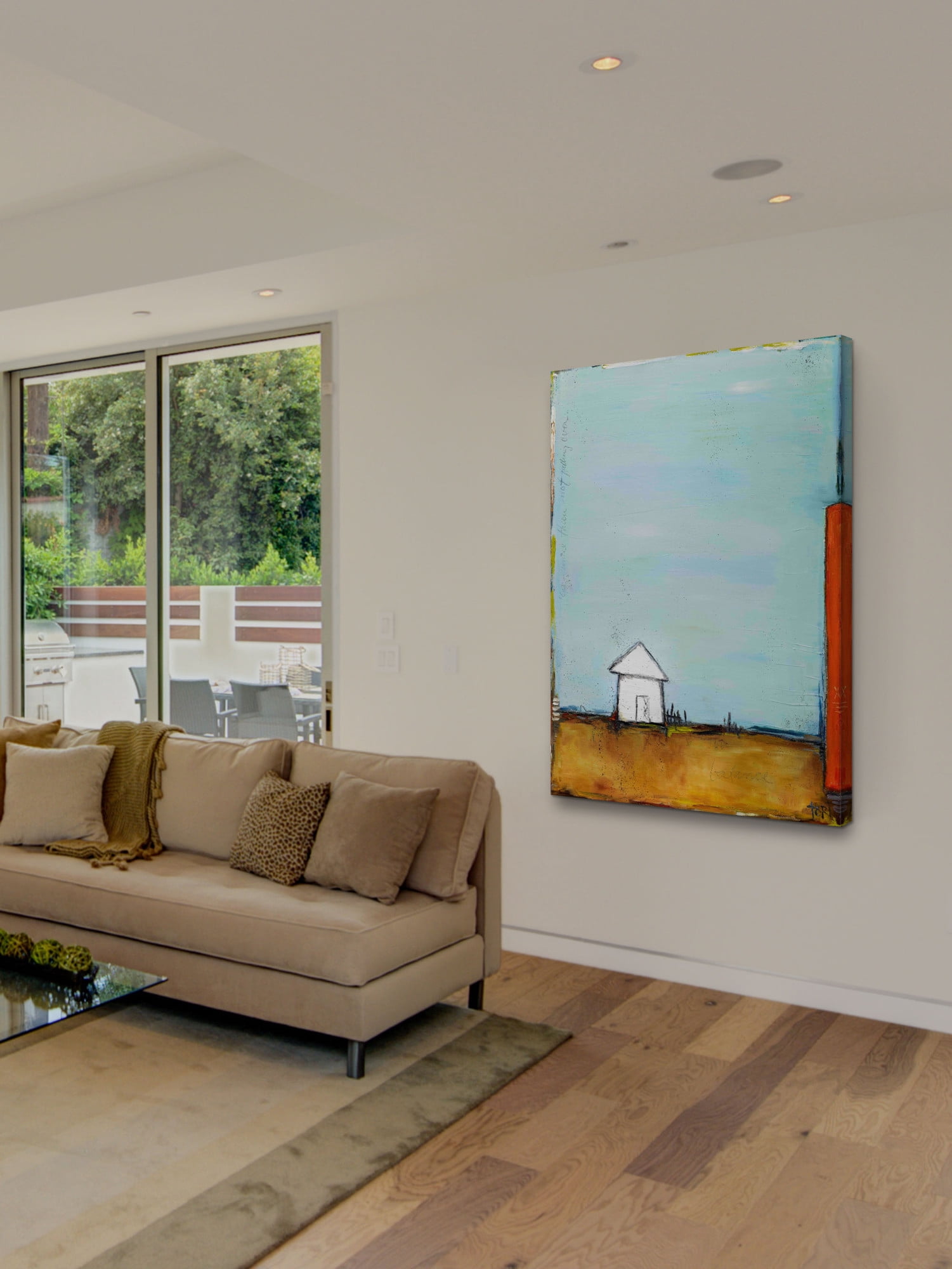 Marmont Hill "Balance" by Tori Campisi Painting Print on Canvas