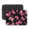 thumbnail image 3 of Bingfone Girl Butterfly Laptop Sleeve Case 15 Inch, 360° Protective Computer Carrying Bag, 3 of 9