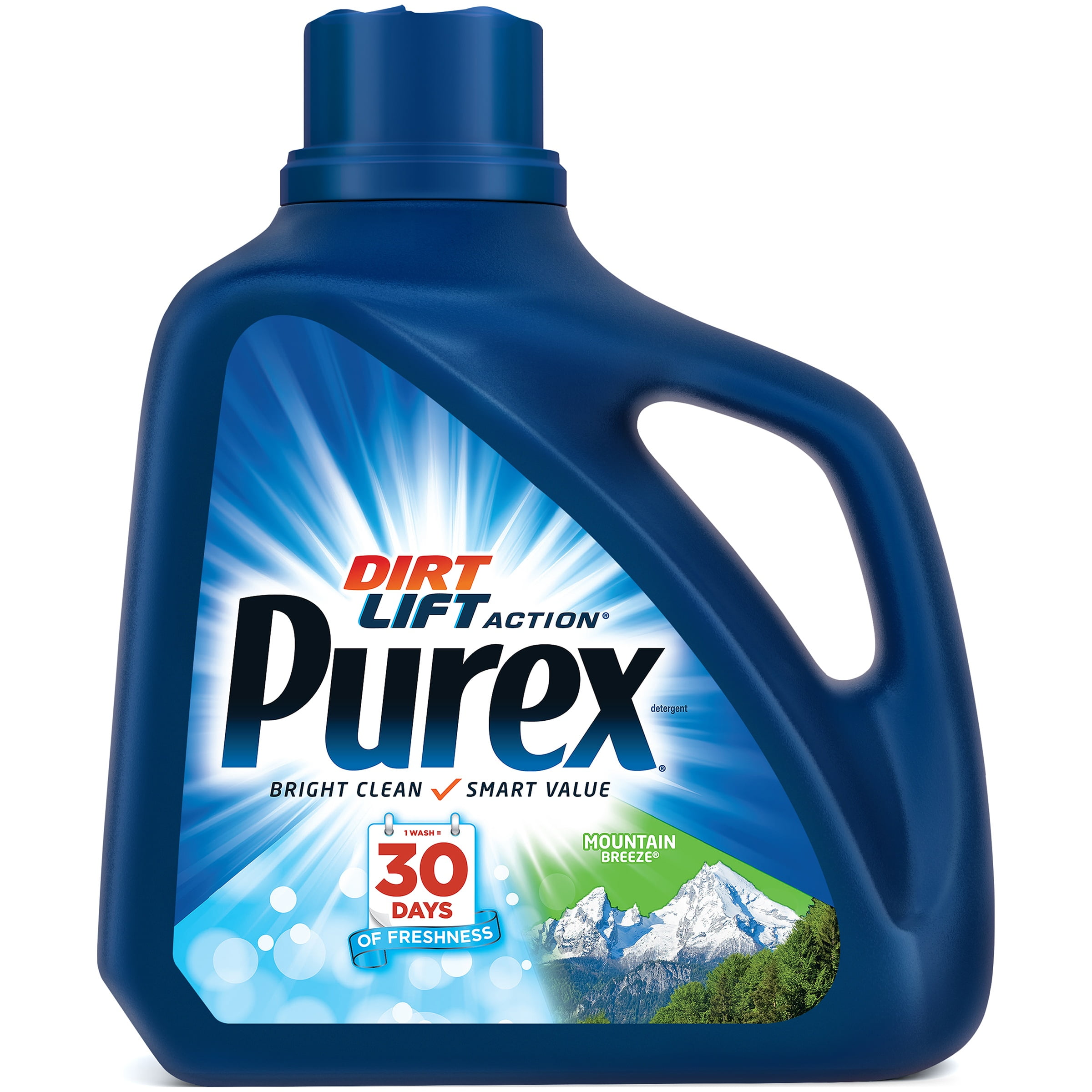 Purex Concentrate Liquid Laundry Detergent Mountain Breeze 150