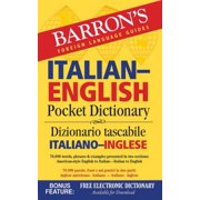 Italian-English Pocket Dictionary: 70,000 Words, Phrases & Examples, Used [Paperback]