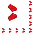 thumbnail image 2 of Manoplas para niños Sonducket 1 par invierno Rojo brillante CBP205299, 2 of 5