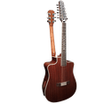 thumbnail image 2 of 12 String Acoustic / 6 String Acoustic, Double Sided, Travel, Dreadnought , Busuyi Guitar, (Brown) All Levels, 2 of 8