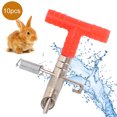 thumbnail image 1 of Small Design Nipple Drinkers, With A Double Sealant Pad Spring Type Nipple Drinkers, Durable For Rabbit, 1 of 8